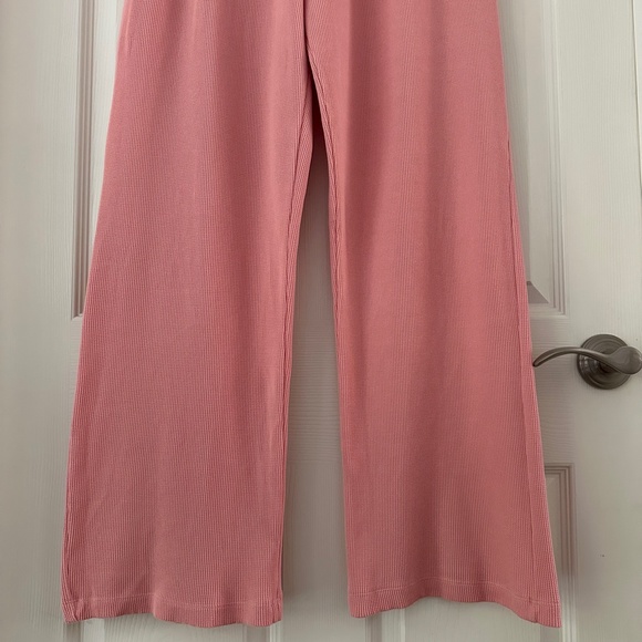 Daily Drills Thermal Resort Pant Dusty Rose Wide Leg Women’s Size XS/S - Picture 6 of 12
